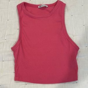 Zara Cropped Tank Top